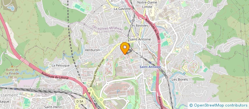 localisation de l'entreprise ECOLOGIE ET COMMUNICATION à MARSEILLE