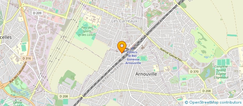localisation de l'entreprise ECOLOGIE ET SAGESSE à ARNOUVILLE