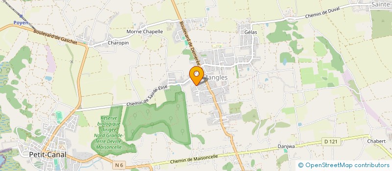 localisation de l'entreprise ECOLOGIE LOCATION SERVICES à PETIT-CANAL