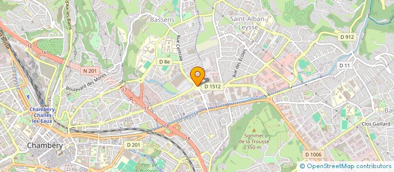 localisation de l'entreprise ECOLOGIS RENOV' à BASSENS