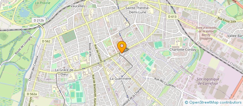 localisation de l'entreprise ECOLOLO à CAEN