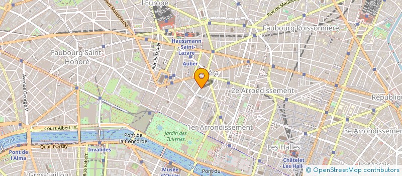 localisation de l'entreprise ECOLOMINE  PARIS