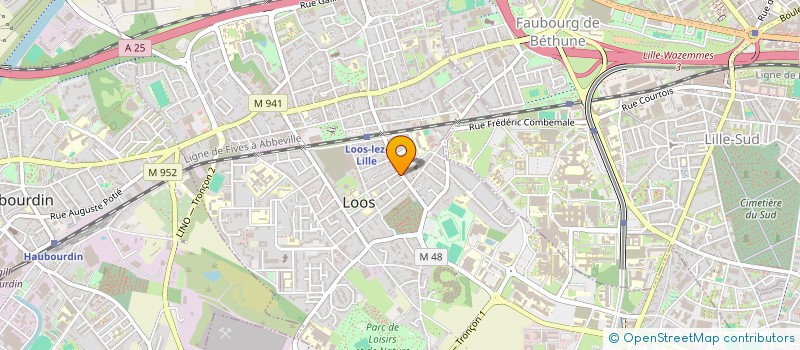 localisation de l'entreprise ECOLOOS  LOOS