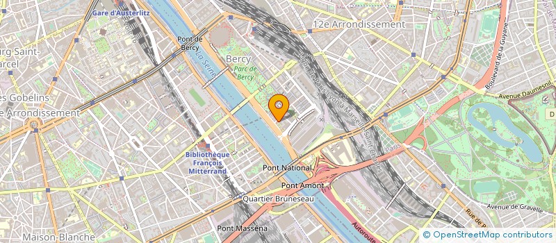 localisation de l'entreprise ECOLOTRANS à PARIS