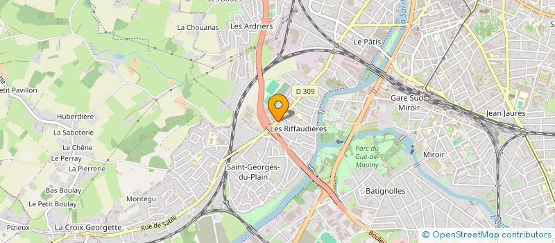 localisation de l'entreprise ECOLOWPROD  LE MANS