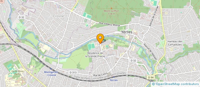 localisation de l'entreprise ECOM à YERRES