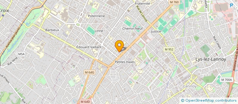 localisation de l'entreprise ECOM AMZ  ROUBAIX