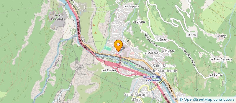localisation de l'entreprise ECOM CONCEPT à SAINT-MICHEL-DE-MAURIENNE