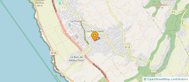 localisation de l'entreprise ECOM HLD  SAINT-LEU