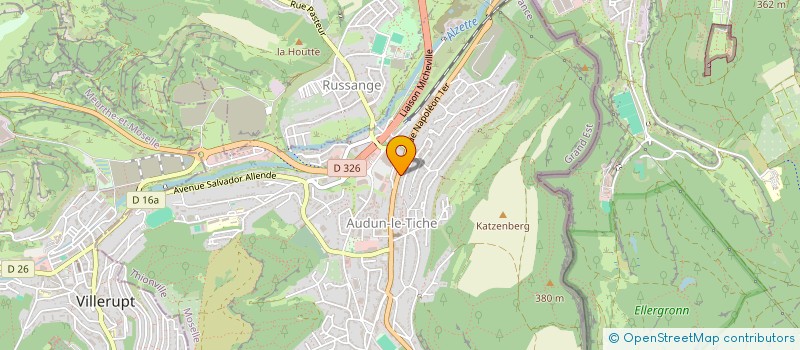 localisation de l'entreprise ECOM INFORMATIQUE à AUDUN-LE-TICHE