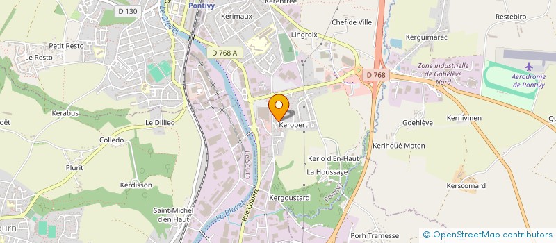 localisation de l'entreprise ECOM SCALING  PONTIVY