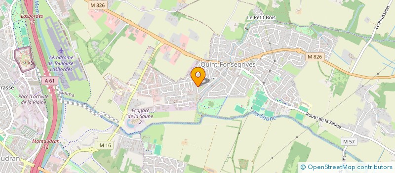 localisation de l'entreprise ECOM STUDIO  QUINT-FONSEGRIVES