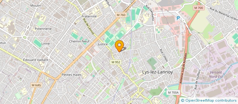localisation de l'entreprise ECOM-TRADESHOP à LYS-LEZ-LANNOY