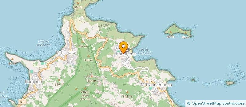localisation de l'entreprise ECOMA à BANDRABOUA