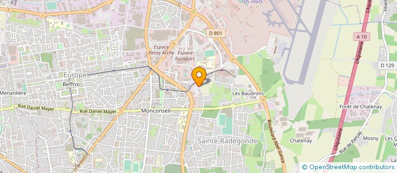 localisation de l'entreprise ECOMAL FRANCE  MERE