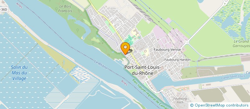 localisation de l'entreprise ECOMANIFPSL à PORT-SAINT-LOUIS-DU-RHONE
