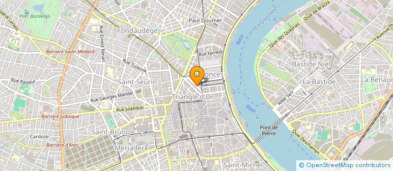 localisation de l'entreprise ECOMAR CHARLIE à BORDEAUX