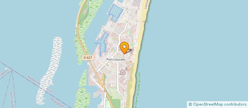 localisation de l'entreprise ECOMARINE TEAM GRAND LARGE à LEUCATE