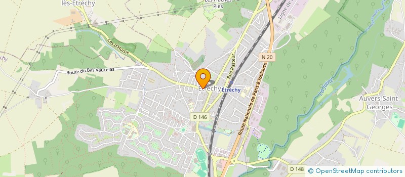 localisation de l'entreprise ECOMAT COLLECTIVITES à ETRECHY