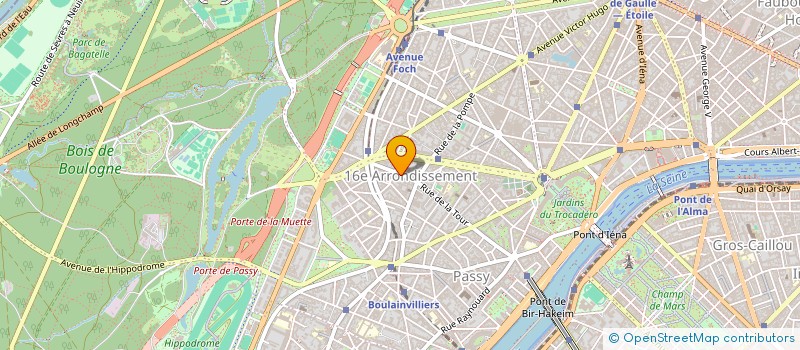 localisation de l'entreprise ECOMDEZIGN  PARIS