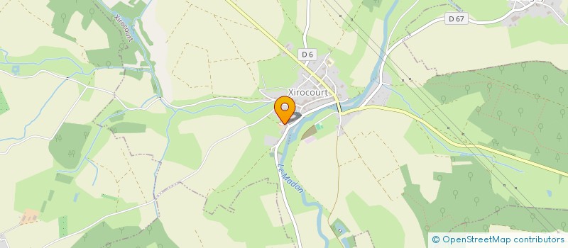localisation de l'entreprise ECOMEDIANCE à XIROCOURT
