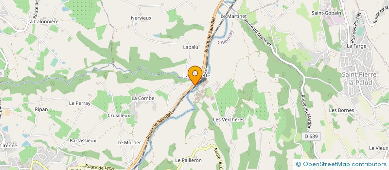 localisation de l'entreprise ECOMETIS à BESSENAY