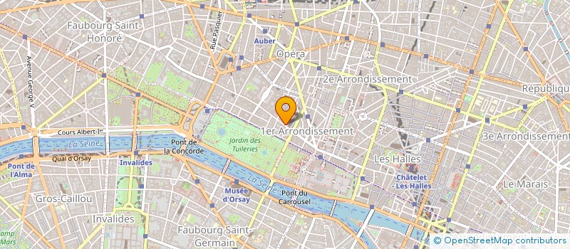 localisation de l'entreprise ECOMEX à PARIS