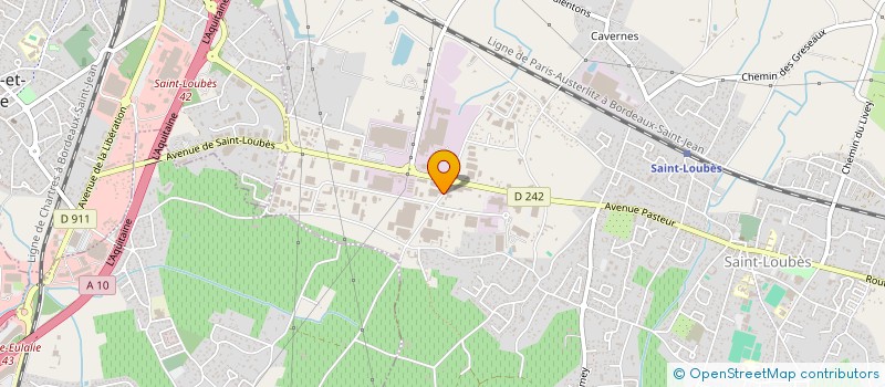 localisation de l'entreprise ECOMICRO  SAINT-LOUBES