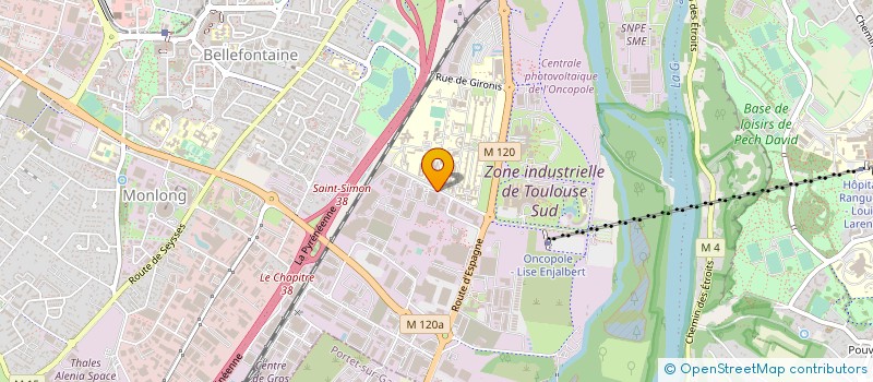 localisation de l'entreprise ECOMICRO TOULOUSE à TOULOUSE
