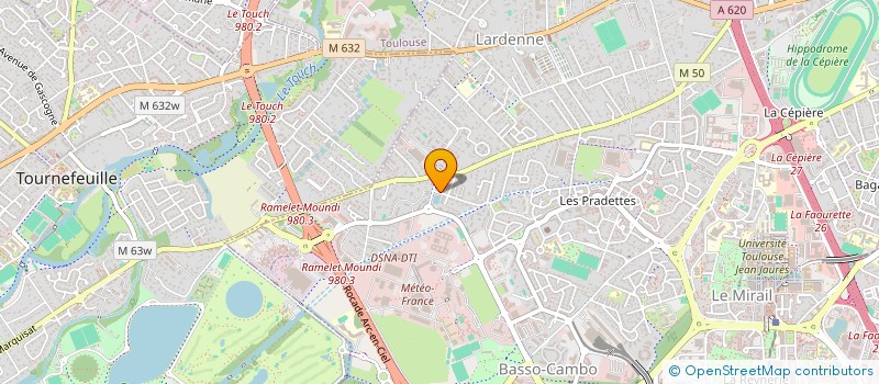 localisation de l'entreprise ECOMMUN FORMATION à TOULOUSE