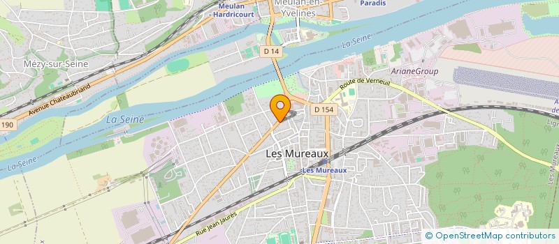 localisation de l'entreprise ECOMMUTE à LES MUREAUX