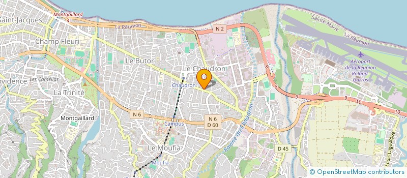localisation de l'entreprise ECOMOD à SAINT-DENIS