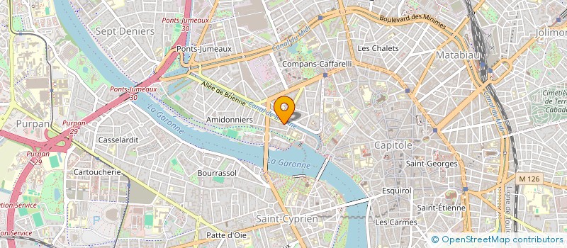 localisation de l'entreprise ECOMOUV  TOULOUSE