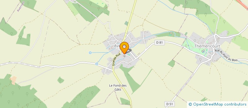 localisation de l'entreprise ECOMOVE  COMMENY