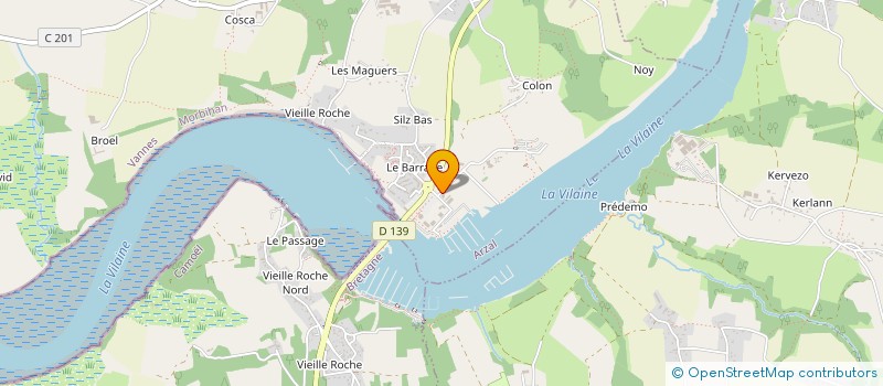 localisation de l'entreprise ECOMPOSITES.FR à ARZAL