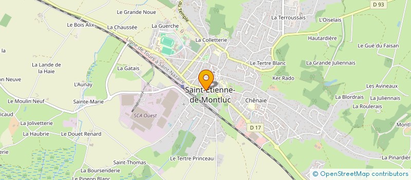 localisation de l'entreprise ECOMUSEE RURAL DU PAYS NANTAIS à VIGNEUX-DE-BRETAGNE