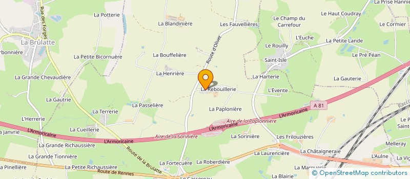 localisation de l'entreprise ECOMVAL à LOIRON-RUILLE