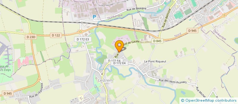 localisation de l'entreprise ECONATHUR  LESTREM