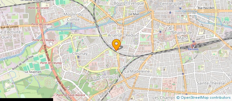 localisation de l'entreprise ECONATURE  RENNES