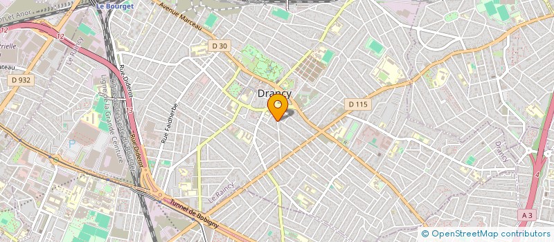 localisation de l'entreprise ECONCEPT  DRANCY