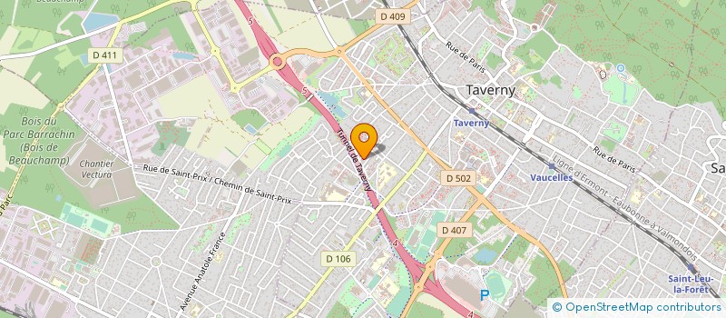 localisation de l'entreprise ECONEG à AUBERVILLIERS