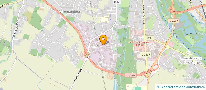localisation de l'entreprise ECONERGIE à VILLEMANDEUR