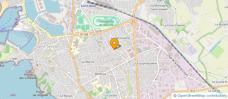 localisation de l'entreprise ECONET SERVICES à SAINT-MALO