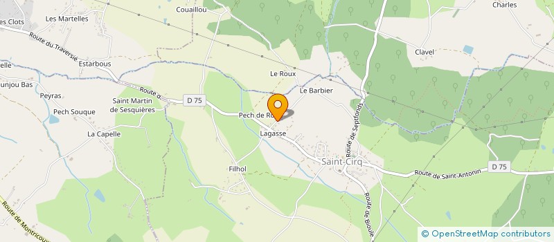 localisation de l'entreprise ECONEUFRENO à SAINT-CIRQ
