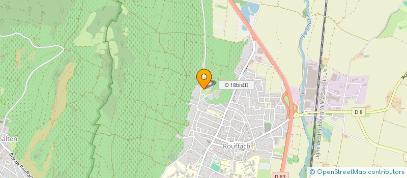 localisation de l'entreprise ECONEXE INGENIERIE  ROUFFACH