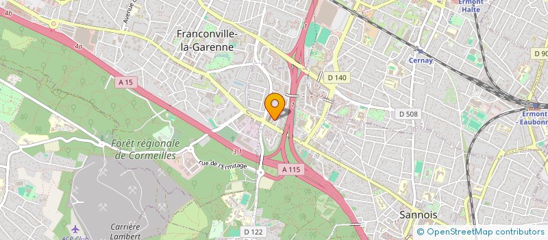 localisation de l'entreprise ECONO PROPRE  SANNOIS