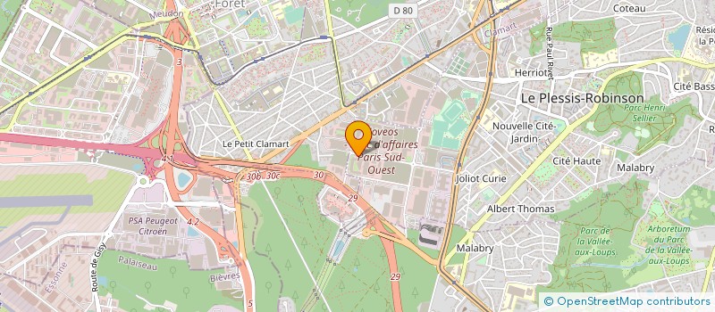 localisation de l'entreprise ECONOCOM SERVICES & SOLUTIONS  PUTEAUX