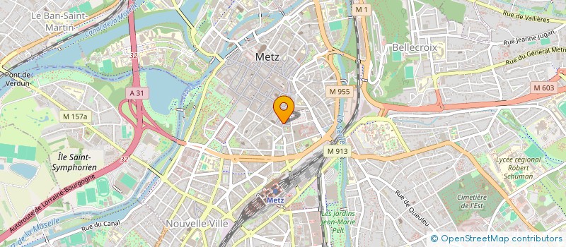 localisation de l'entreprise ECONOMAISON à METZ