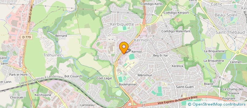 localisation de l'entreprise ECONOMIE CIRCULAIRE 56 à VANNES