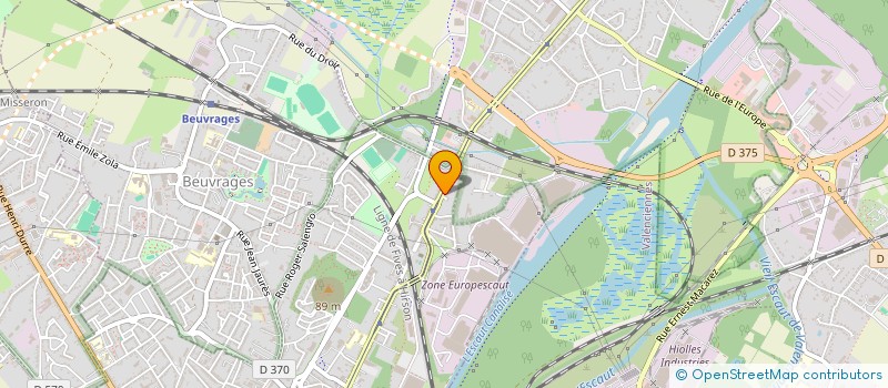 localisation de l'entreprise ECONOMIE DU BATIMENT ET CONCEPTION  ANZIN